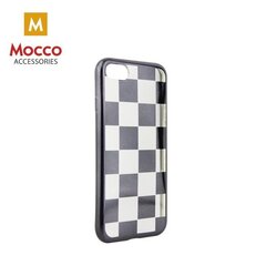 Mocco ElectroPlate Chess Silicone Case for Samsung G950 Galaxy S8 Black cena un informācija | Telefonu vāciņi, maciņi | 220.lv
