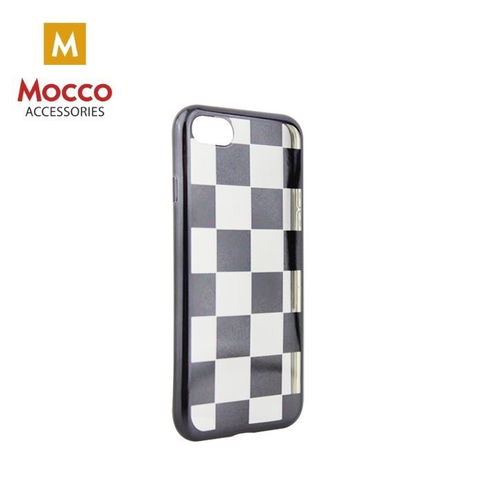 Mocco ElectroPlate Chess Silicone Case for Samsung G950 Galaxy S8 Black цена и информация | Telefonu vāciņi, maciņi | 220.lv