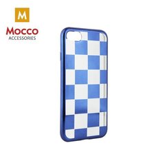 Mocco ElectroPlate Chess Silicone Case for Samsung A320 Galaxy A3 (2017) Blue цена и информация | Чехлы для телефонов | 220.lv