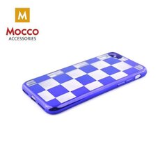 Mocco ElectroPlate Chess Silicone Case for Samsung A320 Galaxy A3 (2017) Blue цена и информация | Чехлы для телефонов | 220.lv