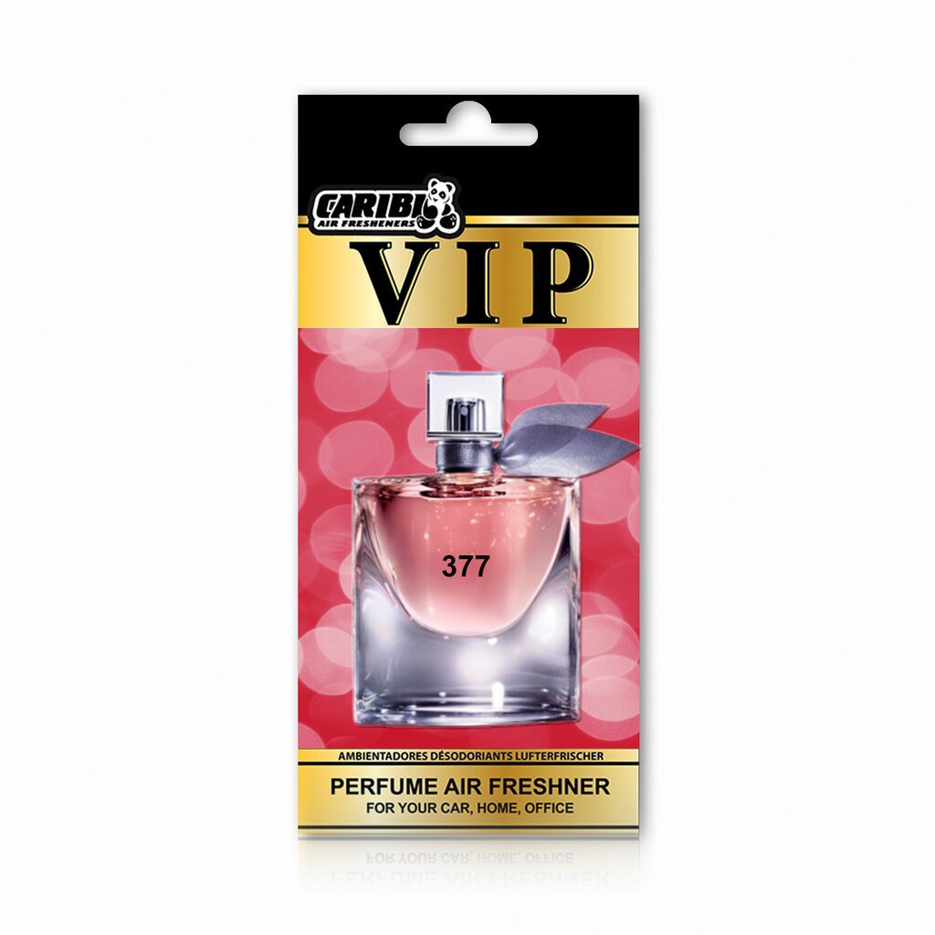 Auto gaisa atsvaidzinātājs VIP 377 Lancome "la vie est belle" цена и информация | Auto gaisa atsvaidzinātāji | 220.lv