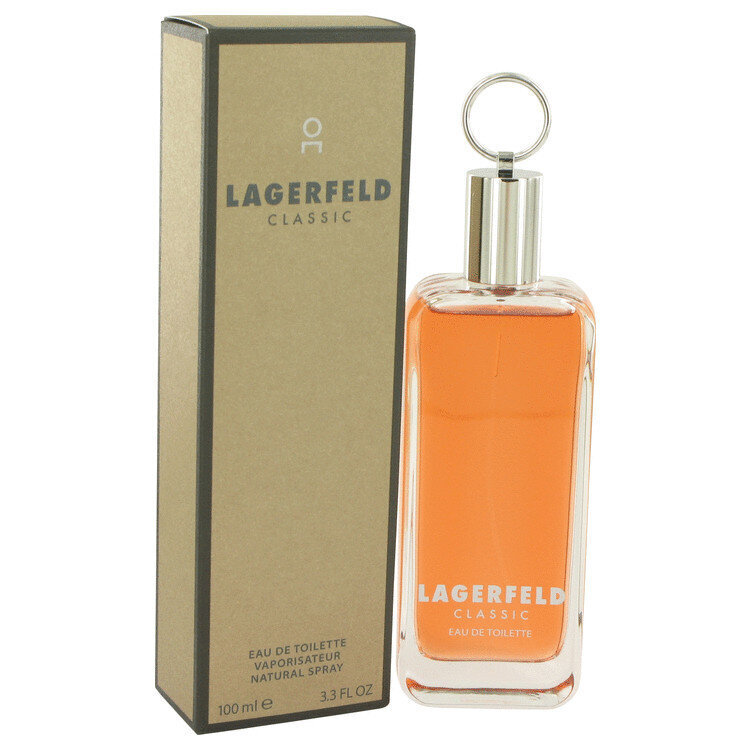 Lagerfeld Classic EDT vīriešiem 100 ml цена и информация | Vīriešu smaržas | 220.lv