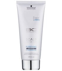 Шампунь для волос Schwarzkopf Bc Scalp Genesis Purifying, 200 мл цена и информация | Шампуни | 220.lv