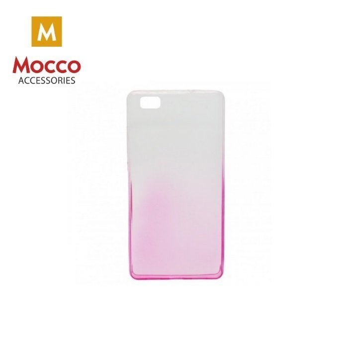 Mocco Gradient Back Case Silicone Case With gradient Color For Samsung J330 Galaxy J3 (2017) Transparent - Rose cena un informācija | Telefonu vāciņi, maciņi | 220.lv