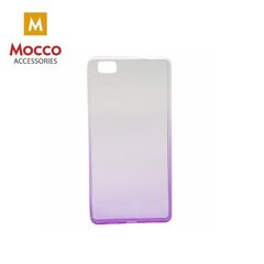 Mocco Gradient Back Case Silicone Case With gradient Color For Samsung J330 Galaxy J3 (2017) Transparent - Purple цена и информация | Чехлы для телефонов | 220.lv