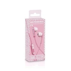 Urbanista San Francisco Universal Headsets with Remote Microphone Pink Stripes цена и информация | Наушники | 220.lv