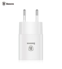 Baseus Fast Charge Premium Travel Charger USB 2.1A White cena un informācija | Lādētāji un adapteri | 220.lv