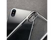 Baseus Glitter Case Impact Silicone Case for Apple iPhone X Transparent - Black cena un informācija | Telefonu vāciņi, maciņi | 220.lv