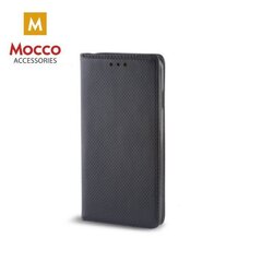 Mocco Smart magnetinis atverams maciņš telefonam Samsung A730 Galaxy A8 Plus (2018), Melns kaina ir informacija | Чехлы для телефонов | 220.lv