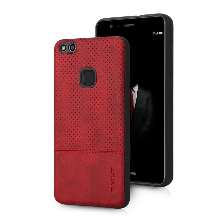 Qult Luxury Drop Back Case Silicone Case for Apple iPhone X Red цена и информация | Telefonu vāciņi, maciņi | 220.lv