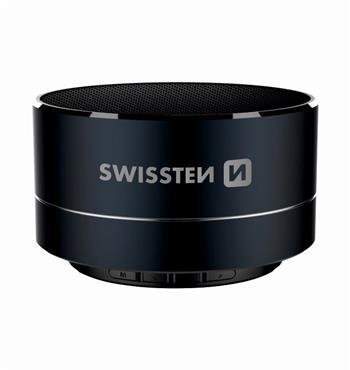Bluetooth skaļrunis Swissten I-Metal, melns цена и информация | Skaļruņi | 220.lv