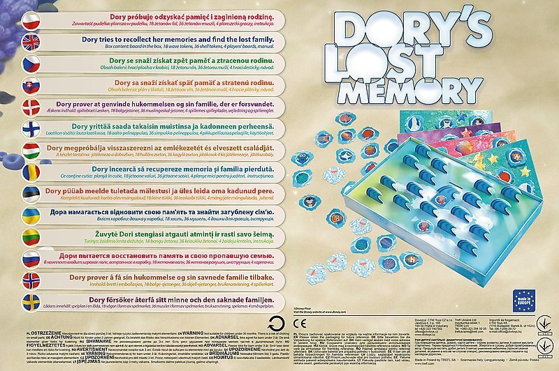 Trefl atmiņu attīstoša spēle „Atrast Dori“ цена и информация | Galda spēles | 220.lv