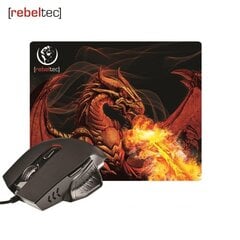 Rebeltec Red Dragon, melns cena un informācija | RebelTec Datortehnika | 220.lv