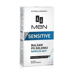 Balzāms pēc skūšanās AA Men Sensitive, 100 ml цена и информация | Косметика и средства для бритья | 220.lv