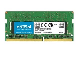 Crucial DDR4 SODIMM 8GB 2666MHZ CL19 (CT8G4SFS8266) цена и информация | Оперативная память (RAM) | 220.lv