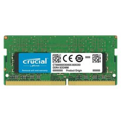 Crucial DDR4 SODIMM 16GB 2666MHz CL19 CT16G4SFD8266 цена и информация | Оперативная память (RAM) | 220.lv