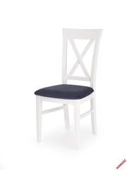 Комплект из 2 стульев Halmar Bergamo, белый/синий цена и информация | Стулья для кухни и столовой | 220.lv