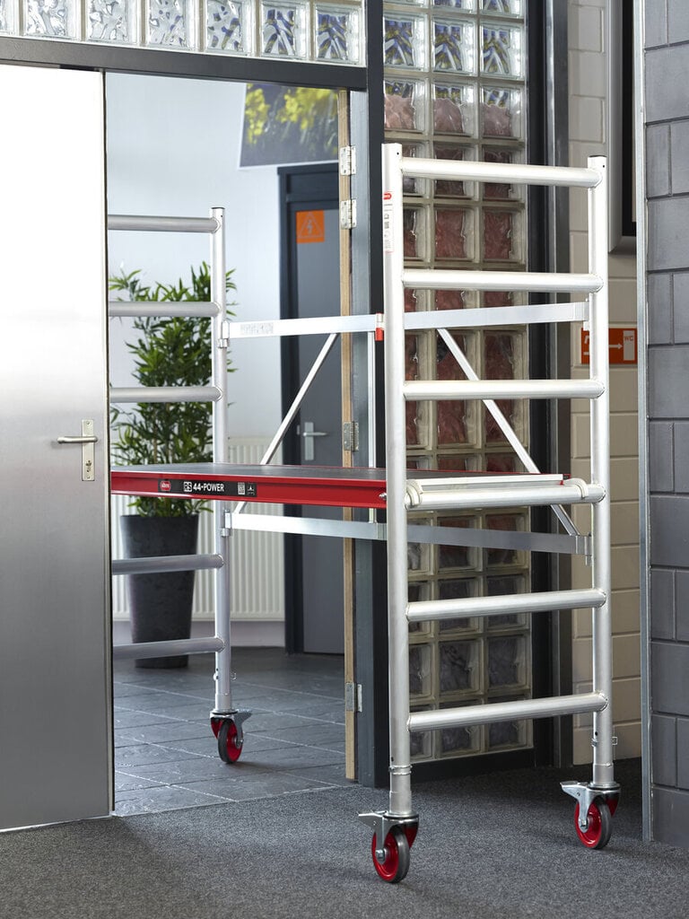 Alumīnija mobilais tornis ALTREX RS 44 sērija (darba augstums 3,00 m) cena un informācija | Saliekamās kāpnes, celtniecības sastatnes | 220.lv