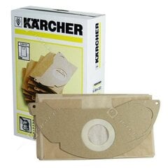 Karcher putekļsūcēja maisi modeļiem A 2003, A 2004, WD 2.200, 5 gab. cena un informācija | Putekļu sūcēju piederumi | 220.lv