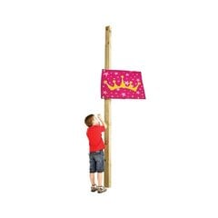 Флаг Принцесса для детской площадки 4IQ цена и информация | Детские игровые домики | 220.lv