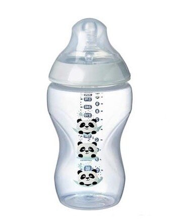 Tommee Tippee pudelīte, 340 ml, 3 mēn. цена и информация | Bērnu pudelītes un to aksesuāri | 220.lv