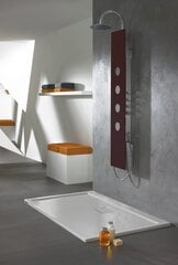 Dušas panelis Sanplast PPo/Space-150, pelēks asfalts цена и информация | Душевые комплекты и панели | 220.lv