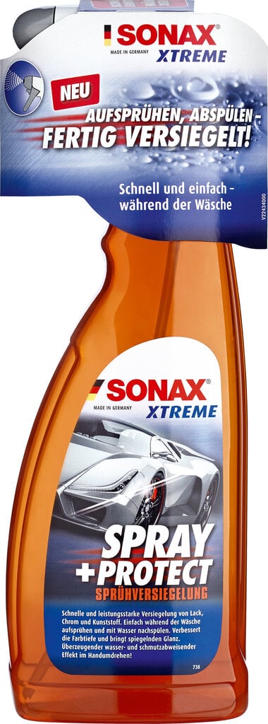SONAX XTREME Spray & Seal, Krāsas pārklājums, 750ml cena un informācija | Auto ķīmija | 220.lv