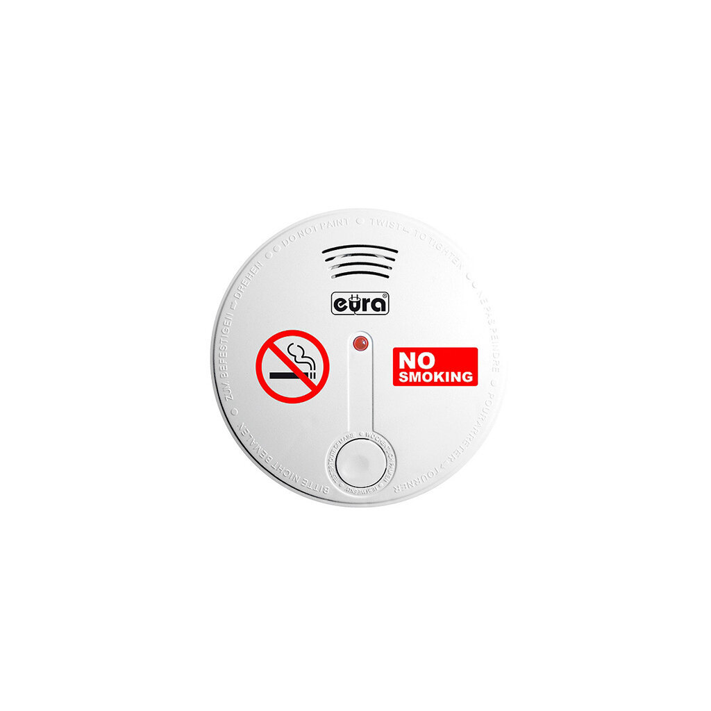Cigarešu dūmu detektors Eura SD-20B8 cena un informācija | Gāzes, dūmu detektori | 220.lv