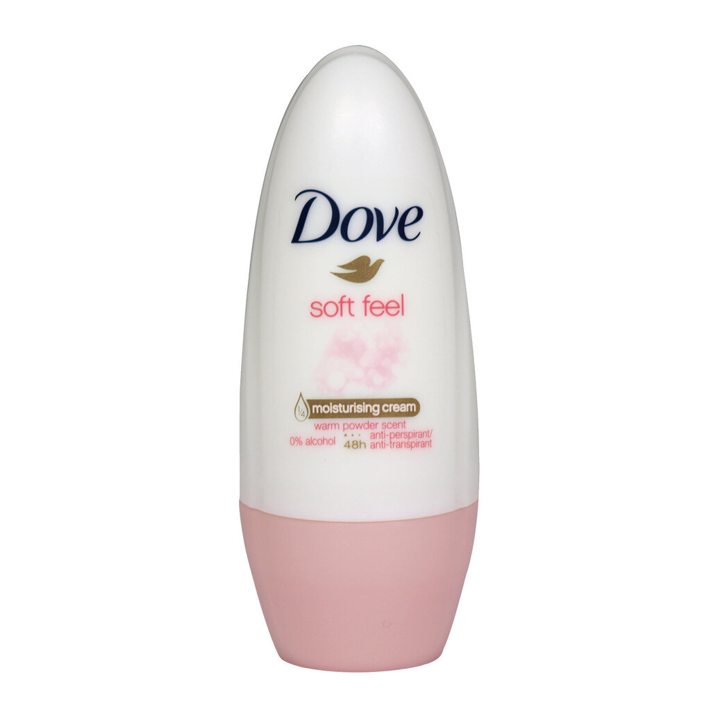 Rullīšu dezodorants Dove Soft Feel 48h 50 ml cena un informācija | Dezodoranti | 220.lv