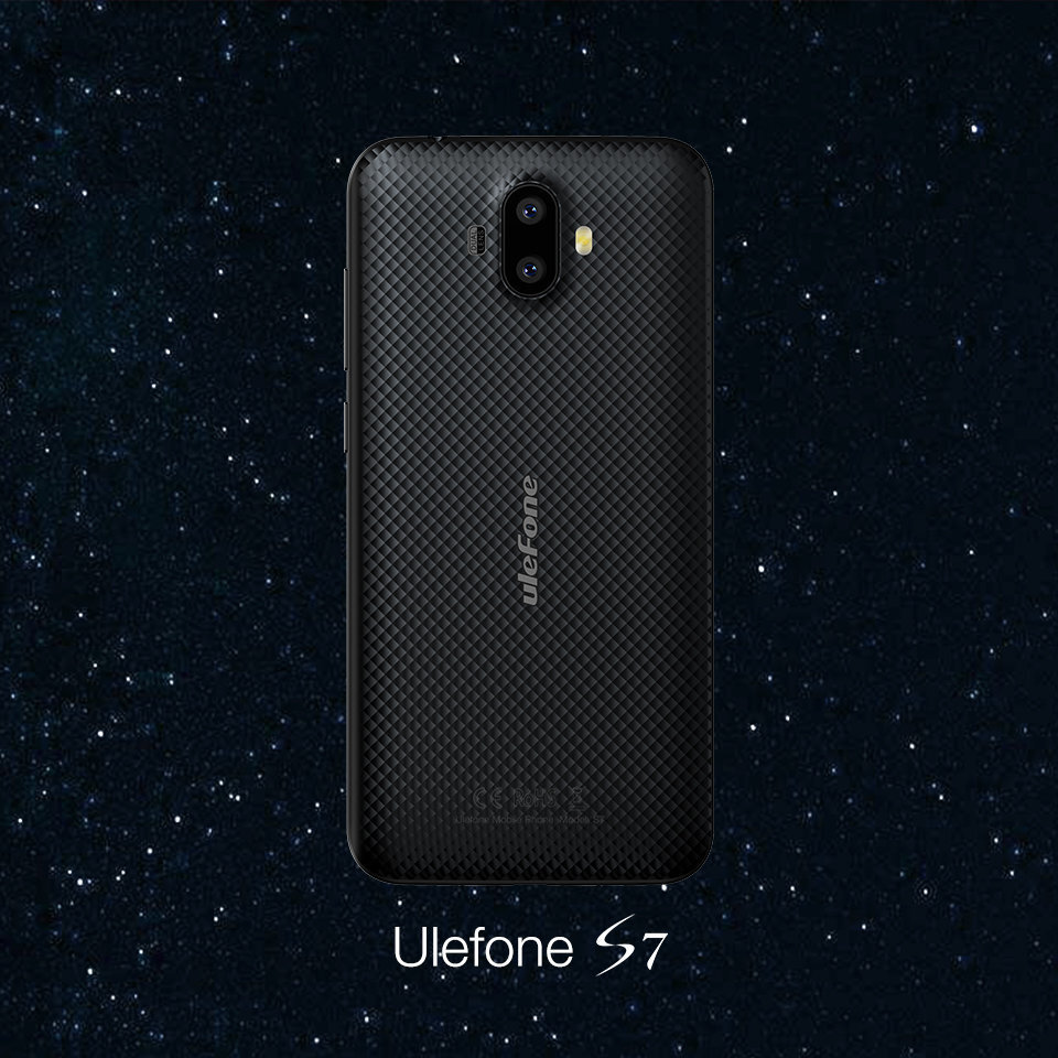 UleFone S7, 1/8GB, Melns цена и информация | Mobilie telefoni | 220.lv