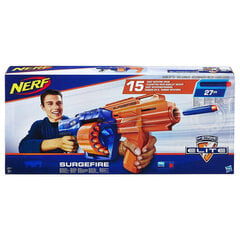 Šautene Nerf N-Strike Surgefire, E0011EU4 cena un informācija | Rotaļlietas zēniem | 220.lv