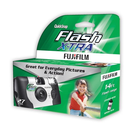 Fujifilm Quicksnap 400 X-TRA Flash, Melns цена и информация | Momentfoto kameras | 220.lv