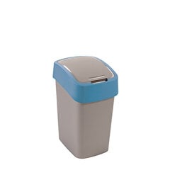 Miskaste Curver Flip Bin, 25l, pelēks/zils cena un informācija | Miskastes | 220.lv