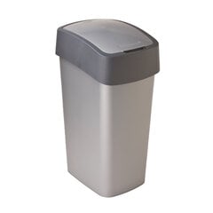 Miskaste Curver Flip Bin, 50 L, pelēks/antracīts цена и информация | Мусорные баки | 220.lv