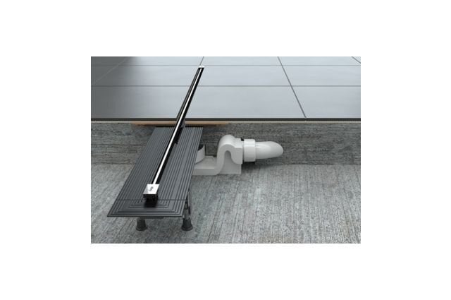 Grīdas dušas notekas VIEGA Advantix Vario 300 - 1200 mm ar kājiņām un režģi cena un informācija | Dušas trapi | 220.lv