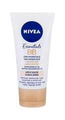 Тонирующий увлажняющий крем Nivea BB Cream 5in1 Beautifying 50 мл цена и информация | Наносите на чистую кожу лица. Подержите около 10-15 минут и смойте водой. | 220.lv