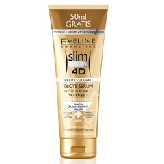 Pretcelulīta novājēšanas serums ar zelta daļiņām Eveline Slim Extreme 4D 250 ml cena un informācija | Pretcelulīta līdzekļi, kosmētika ādas nostiprināšanai | 220.lv