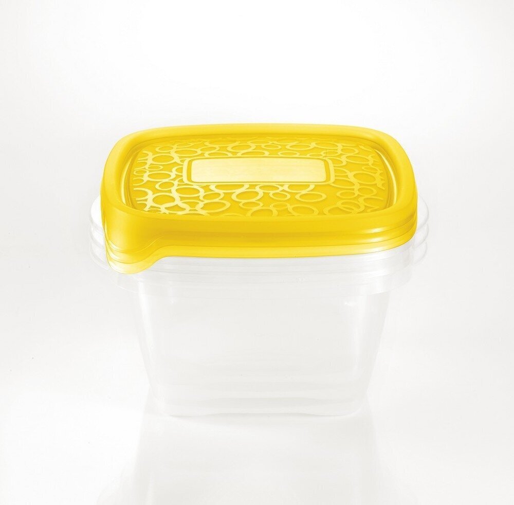 Curver pārtikas uzglabāšanas trauku komplekts Take Away, 3 x 1,1 l cena un informācija | Trauki pārtikas uzglabāšanai | 220.lv