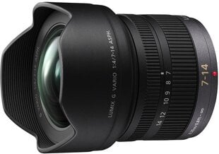 Panasonic Lumix G Vario 7-14mm f/4.0 ASPH. cena un informācija | Objektīvi | 220.lv