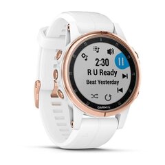 Garmin Fenix 5S Plus Sapphire, Rozā/Balta cena un informācija | Viedpulksteņi (smartwatch) | 220.lv