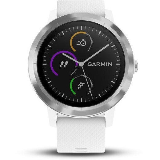 Garmin vívoactive® 3 Steel/White cena un informācija | Viedpulksteņi (smartwatch) | 220.lv