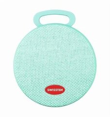 Swissten X-STYLE Portable Bluetooth 4.0/3W/Micro SD/Light, зеленый цена и информация | Аудиоколонки | 220.lv