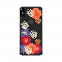 FLAVR Real 3D Flowers Amelia Premium Чехол Ручной Работы с Настоящими Цветами Для Apple iPhone X цена и информация | Чехлы для телефонов | 220.lv