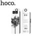 Hoco X14 Premium Izturīgs Auduma Lightning uz USB Datu & Ātras 2.4A Uzlādes Kabelis 2m (MD819) Melns cena un informācija | Kabeļi un vadi | 220.lv