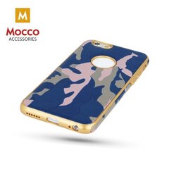 Mocco Army Back Case Silicone Case for Samsung G920 Galaxy S6 Blue cena un informācija | Telefonu vāciņi, maciņi | 220.lv