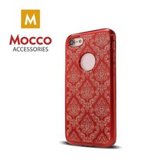 Mocco Ornament Back Case Silicone Case for Apple iPhone X Red cena un informācija | Telefonu vāciņi, maciņi | 220.lv