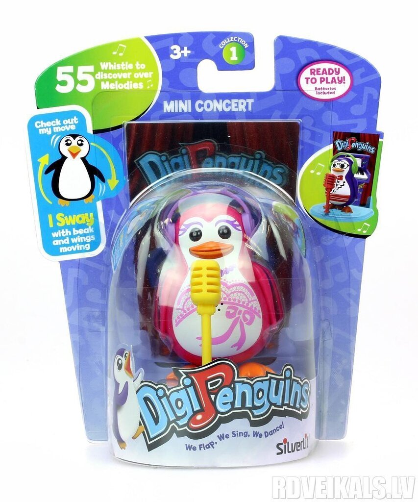 Interaktīvs pingvīns ar mikrofonu DigiPenguins цена и информация | Rotaļlietas meitenēm | 220.lv