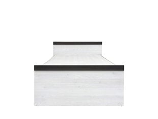 Gulta Porto 90x200 cm, balta цена и информация | Кровати | 220.lv