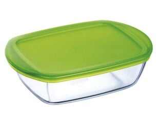 PYREX karščiui atsparus indas Cook & Store, 28x20x8 cm cena un informācija | Cepamais papīrs, trauki, formas | 220.lv