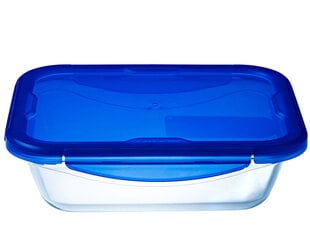 PYREX karščiui atsparus indas Cook & Go, 30,6x23,3 cm, 3,4 l cena un informācija | Cepamais papīrs, trauki, formas | 220.lv